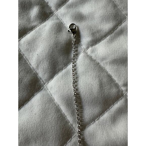 Rhinestone single stone bracelet - Picture 3 of 5